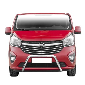 Opel Vivaro Frontbügel poliert 70mm Edelstahl für Opel Vivaro 2014 bis 2019