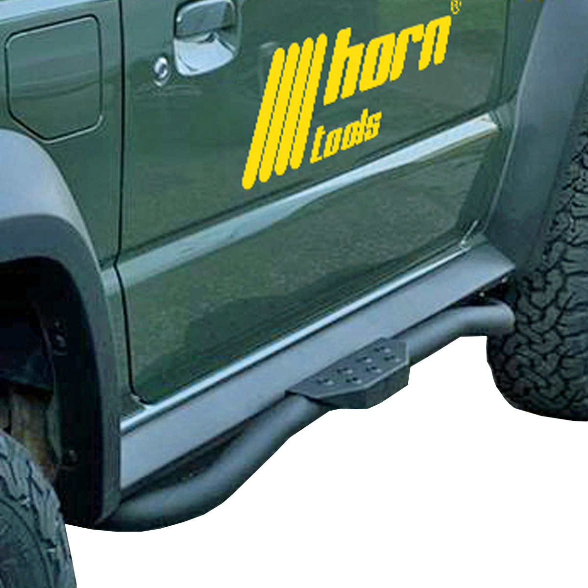 Neue Tube-Rockslider von horntools für den Suzuki Jimny GJ