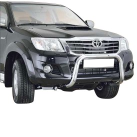 Toyota Hilux Spoilerschutzrohr 70mm poliert Baujahr 2012 bis 2015
