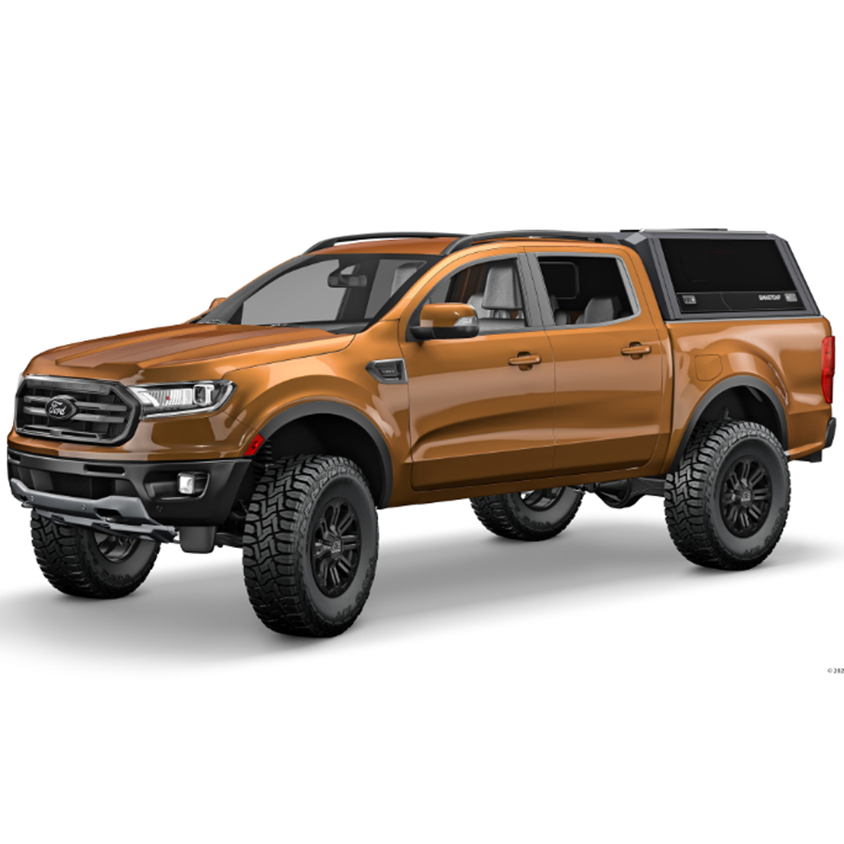 Türaufsätze und Seitenleisten für Ford Ranger Baujahr 2019 bis 2022